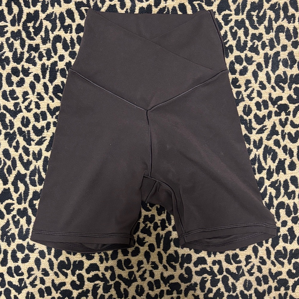 Aerie offline brown biker Shorts